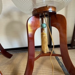 盆提灯２つ◯提灯部分は傷ありの画像