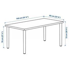 IKEA LAGKAPTEN & ADILS dark greyの画像