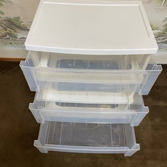 美品　アイリスオーヤマ　ワイドチェストの画像