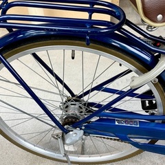 ３段ギア　ママチャリ　屋内駐車場保管　譲渡証明書付き　取扱説明書付きの画像