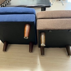美品　オットマン2個セットの画像