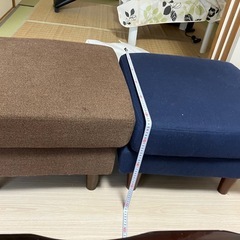 美品　オットマン2個セットの画像