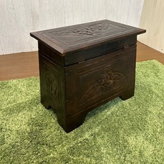 【リユース☆エコちょっぷ】アジアン　インドネシア　スツールの画像