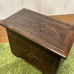 【リユース☆エコちょっぷ】アジアン　インドネシア　スツールの画像