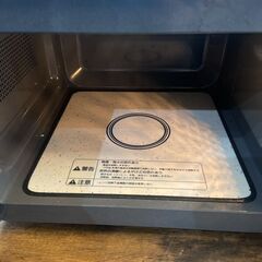 美品 山善 YAMAZEN フラット 電子レンジ 2019年製造 YRL-F180の画像