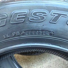 極上 新車外し 新車外し BS デューラー H/L 852 175/80R16 4本の画像