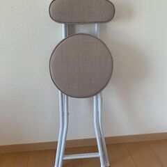 アイリスプラザ 折り畳みイス ※新品未使用の画像