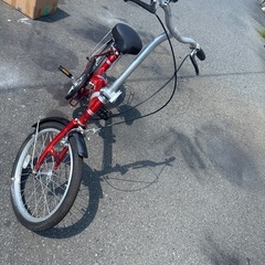 今日限定 折りたたみ自転車20インチの画像