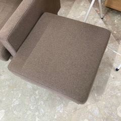 オットマン付き　3人掛けソファー　中古　リサイクルショップ宮崎屋　住吉店25.8.19の画像