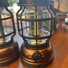 LED ランタン　2個セットの画像
