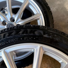 ブリヂストンVRX ホイールset！トヨタ車専用 純正ナット対応！プリウス等にの画像