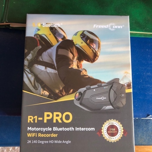 バイク用カメラ付きインカム