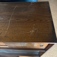 アンティーク昭和レトロな茶箪笥の画像