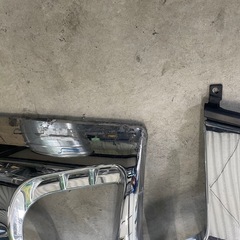 三菱 ふそう メッキバンパーカバー 左右セットの画像