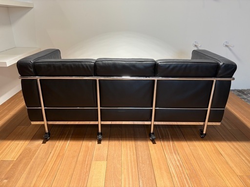 ルコルビジェ　ソフア　LC2 ソファ　3人掛け　大塚家具　OEM 