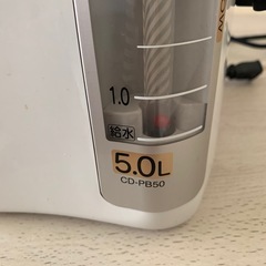 象印　マイコン沸とう 電動ポット5.0L CD-PB50AM型の画像