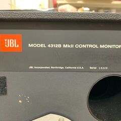 【愛品館江戸川店】JBL　4312B MKⅡ 　3WAYペアスピーカー　1999年発売モデル　ID:132-050983-007の画像
