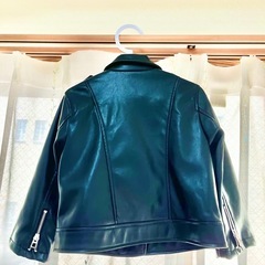 【104サイズ】ZARA ライダースジャケットの画像