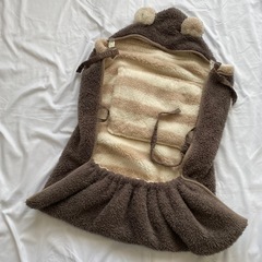抱っこ紐ケープ もこもこ 冬用 の画像