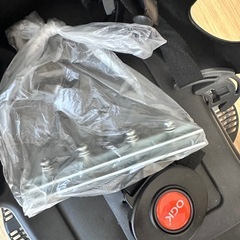 自転車用 後ろ乗せ 子供用チャイルドシート（ブラック）の画像