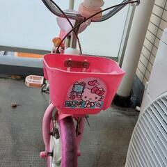 12インチ自転車　補助輪付きの画像
