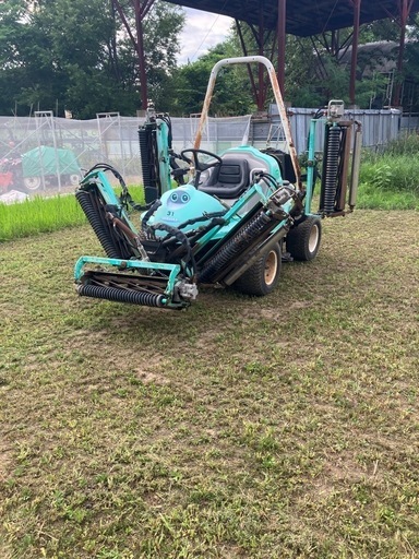 シバウラ　芝刈り機　
5連リールモア