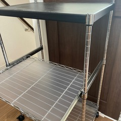 メタルラック　レンジ台の画像