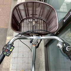 電動自転車 3462 ヤマハ PASナチュラ 26インチ シルバーの画像