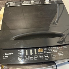5月購入2025ハイセンス　洗濯機5リットル　9月下旬引き渡し
の画像