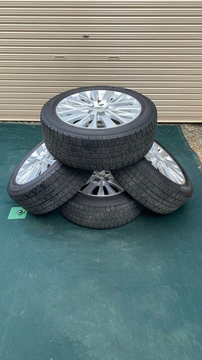 トヨタ 20系 アル:ヴェル後期 純正18インチ4本ホイールタイヤセット