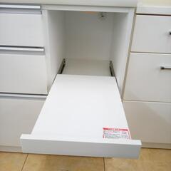 リユースのサカイ太田店★ジモティ割あり★ NITORI レンジボード ホワイト H190×D50×W89.5 クリーニング済み OJ10576の画像