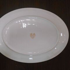 【中古】柄付きのお皿の画像