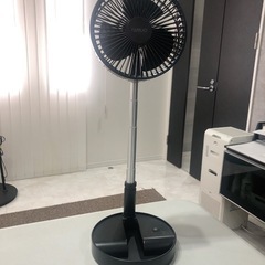折りたたみ式　コンパクト扇風機　持ち運び（難あり）の画像