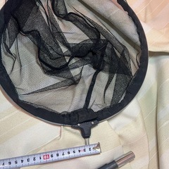 磯玉網柄5.4m+新品ヘラ用玉網32cm  カーボン5本繋ぎの画像