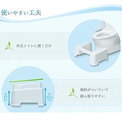 トイレスムーズでお通じを楽に!（美品）の画像