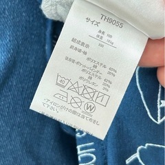 100 新品タグ付　はらぺこあおむしのTシャツの画像