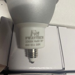 E11 電球色　開封のみ　6個セットの画像