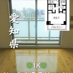 【初期費用ゼロ🙌】愛知県名古屋市 1K 家賃7.7万 インターネット無料✨の画像