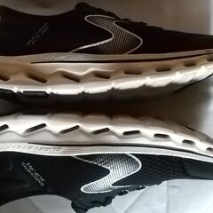 スケッチャーズ スリップインズ 26cm GO WALK GLIDE-STEP 2.0-ZANDER BLACKWHITEの画像