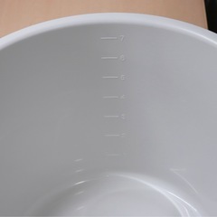 MUJI 無印良品 ポリプロピレンバケツ フタ付 7.5Lの画像