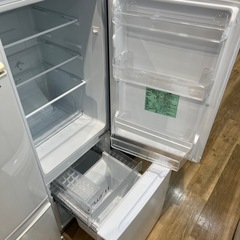 【トレファク神戸南店】ワールプールジャパン 2024年製 2ドア冷蔵庫です‼︎【取りに来られる方限定】 の画像