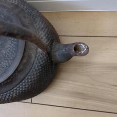 囲炉裏　鉄瓶の画像