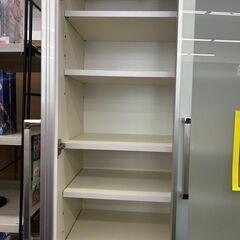 【広島石内店】ジモティ割あり！！2枚扉食器棚/クリ-ニング済み/HG-6870の画像