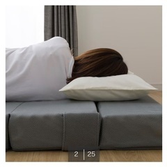 ニトリ ソファになるマットレス　シングルの画像
