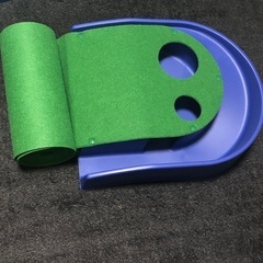 ゴルフ　パターマット　パター練習　DAIYA TWIN PUTTER MATの画像
