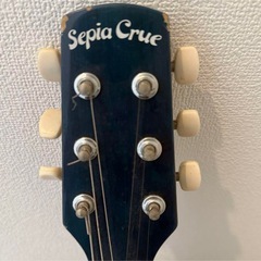 Sepia Crue 　ミニアコースティックギター ブルー 　の画像