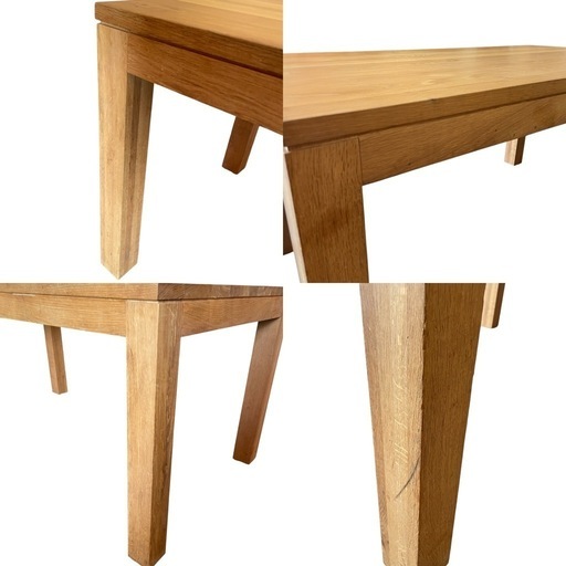 ダイニングテーブル オーク LIVING TABLE ナチュラル 北欧
