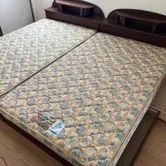 セミダブルベッド（お譲りします。0円）の画像