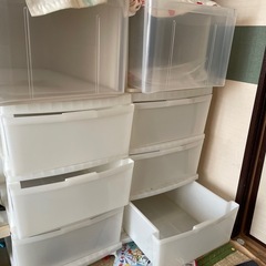 【決まりました】衣装ケース　10個くらいありますの画像