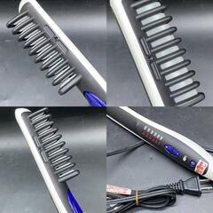 動作OK　クレイツ　ヘアアイロン コームアイロン クッシー　CREATE ION　Model No: 3062LE.93　美品の画像